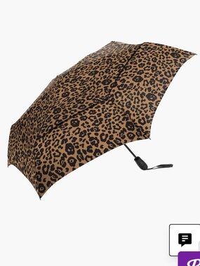 CHEETAH PRINT UMBRELLA